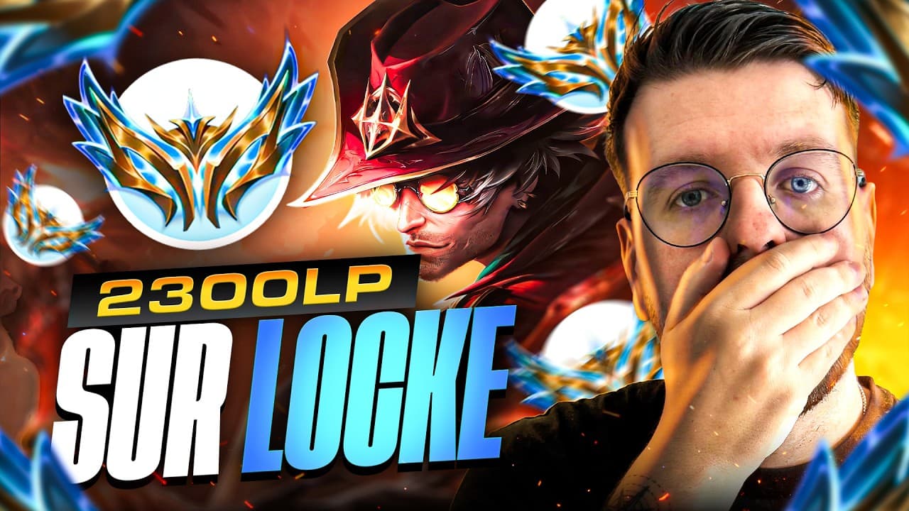 UN CHALLENGER 2300LP OTP ASSASSIN SUR LOCKE LE NOUVEAU CHAMPION DE LEAGUE OF LEGENDS, ET C'EST VIDE!