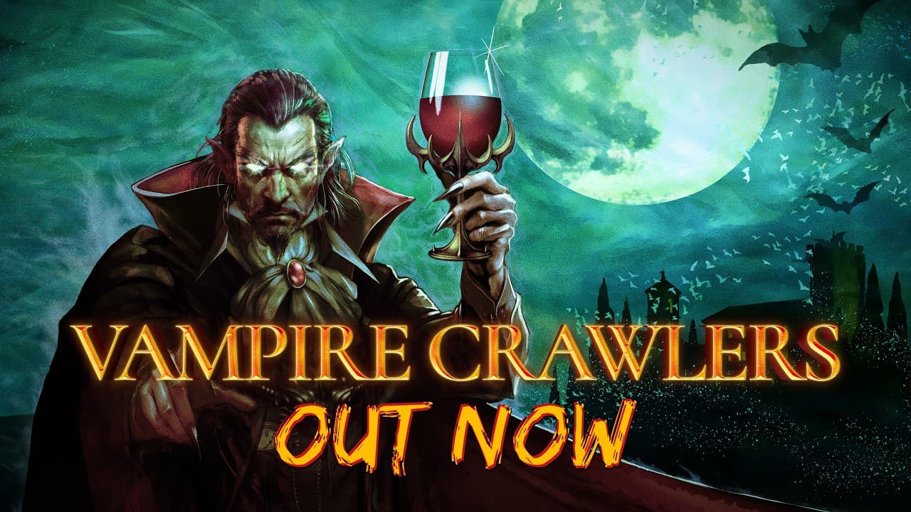 Vampire Crawlers | The Turbo Wildcard from Vampire Survivors | Launch Trailer