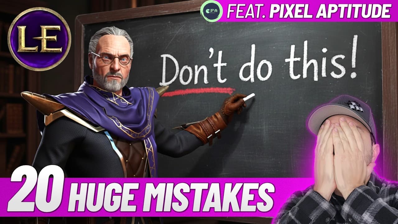 20 Mistakes You Should NEVER Make in Last Epoch... New Player / How To Tips & Tricks! Lets Do It!