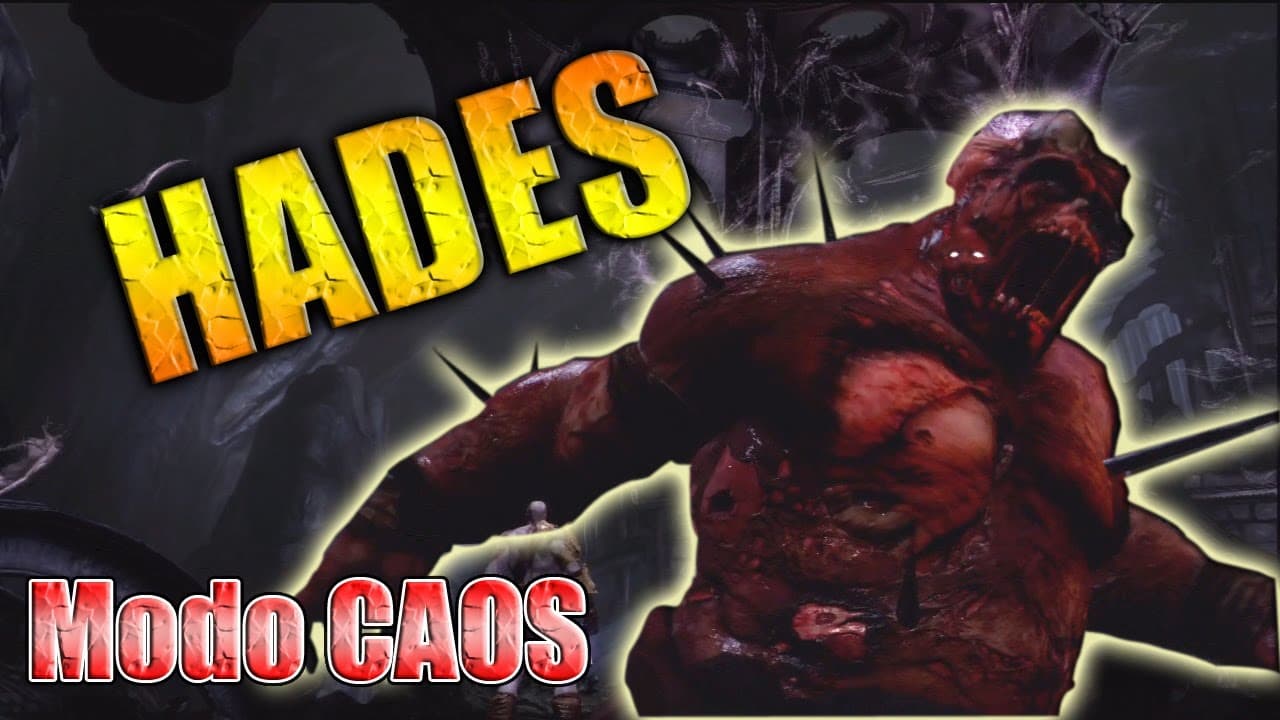 Hades en modo CAOS (Chaos) // Como derrotar a hades GOW3 (muerte de hades)