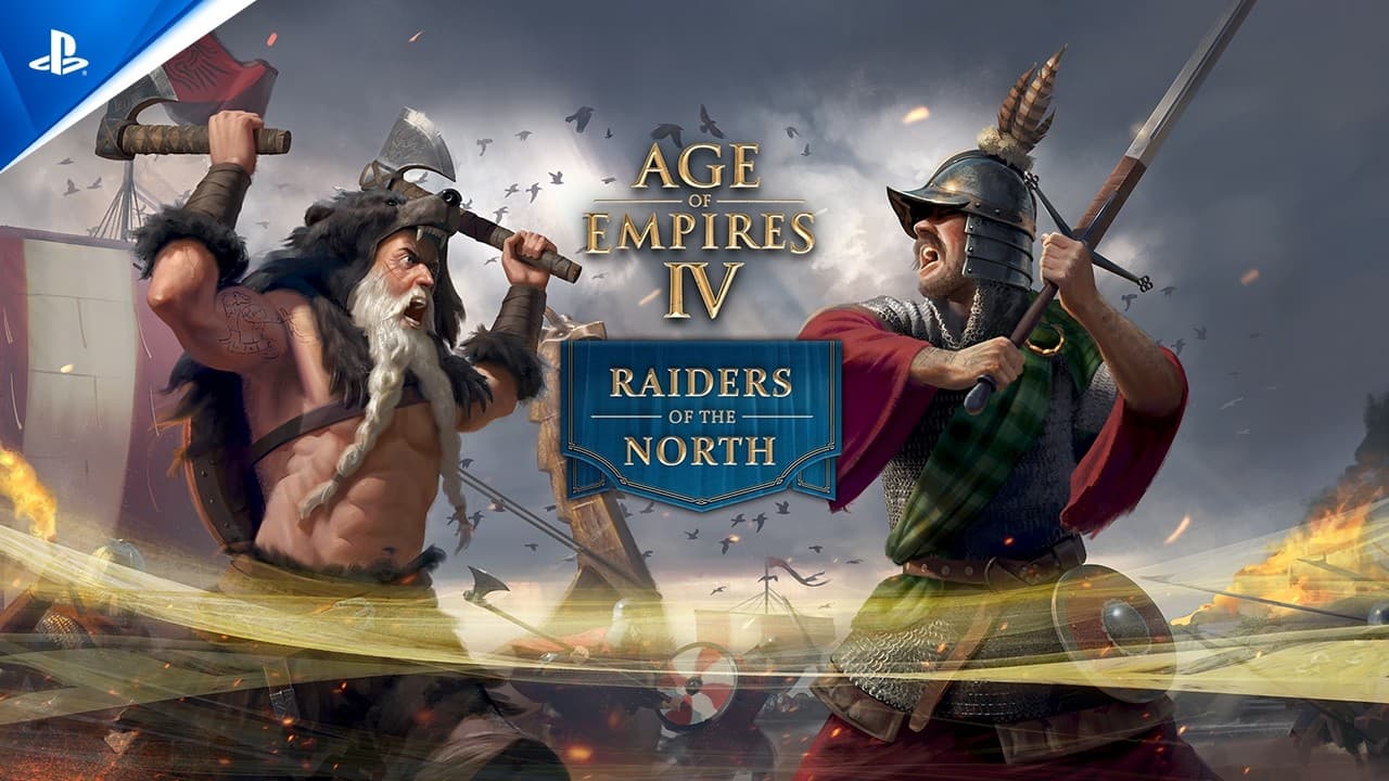 Age of Empires IV: Raiders of the North - Announce Trailer | PS5 Games