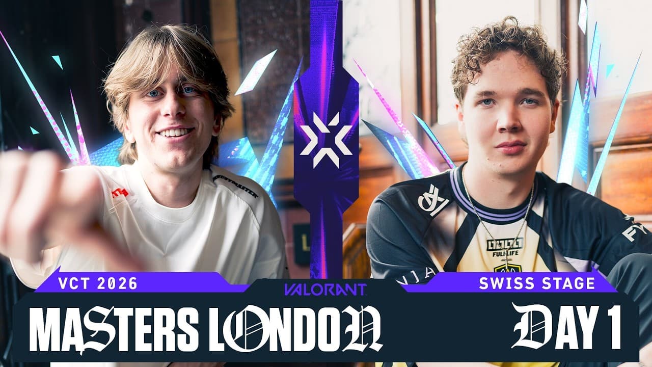 VALORANT Masters London — Swiss Stage — Day 1