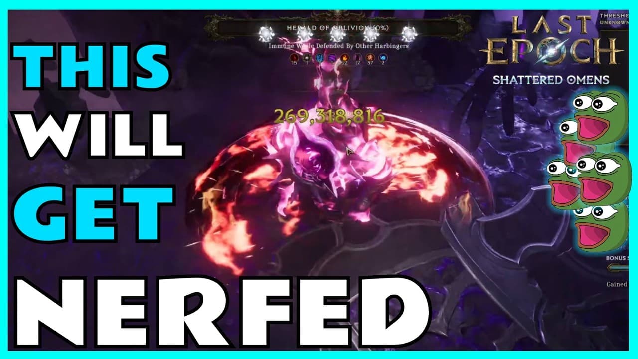 INSANE tech DESTROYS BOSSES with (almost) any melee skill... | Last Epoch 1.4