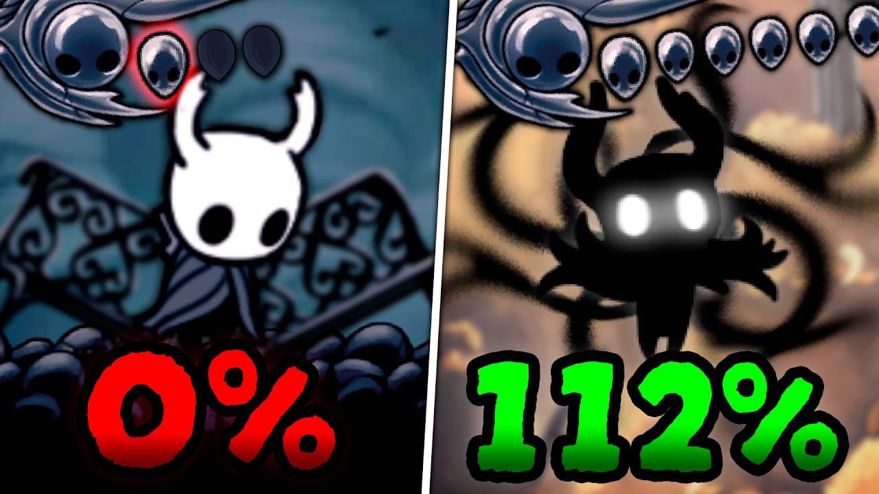 Completé Hollow Knight al 112% en ALMA DE ACERO, Esto fue lo que Ocurrió