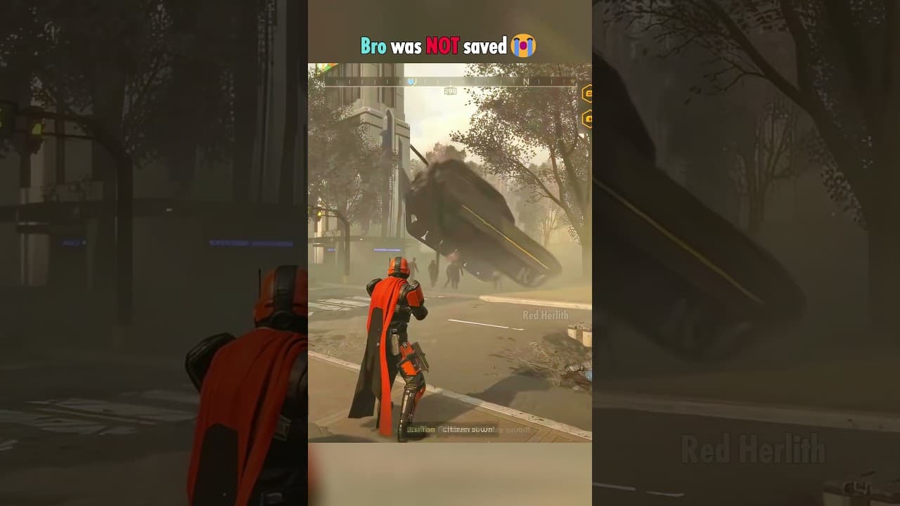 "It's the Helldivers! We're sav- Helldivers 2