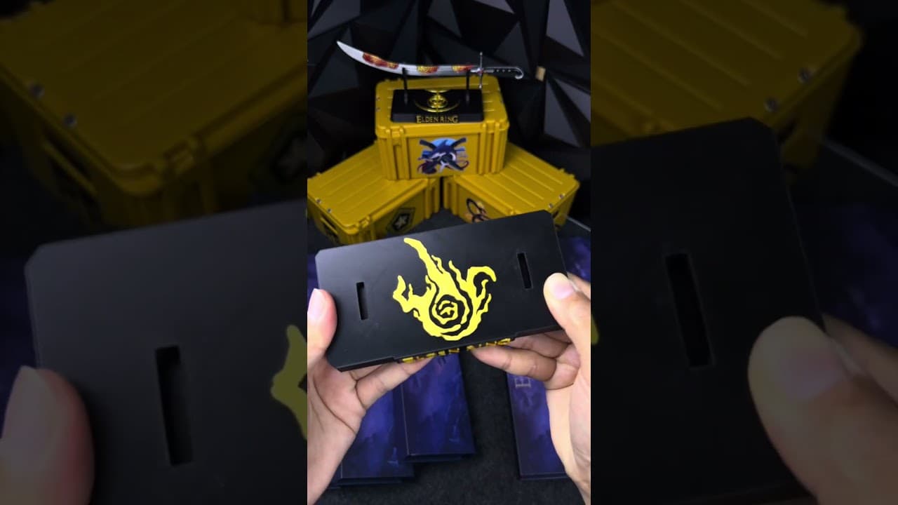 Collect Them All – Elden Ring Mini Weapon Set Unboxing ⚔️✨ #eldenring #moonveil #riversofblood