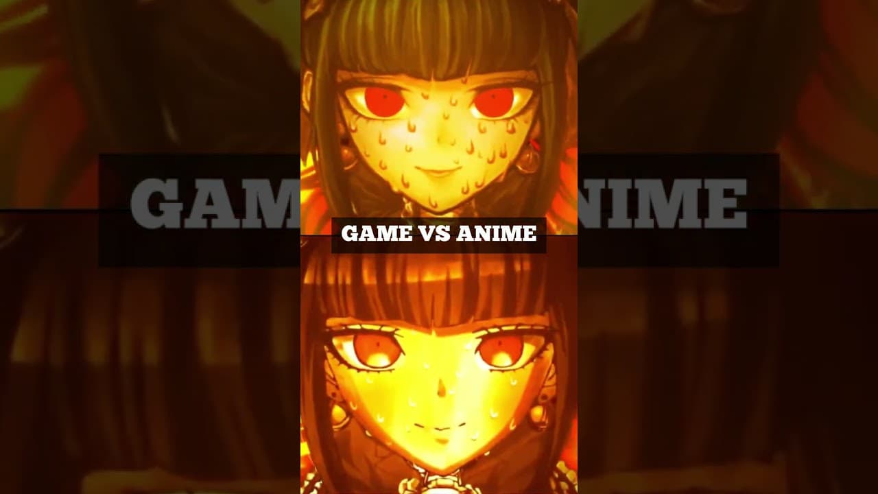 DANGANRONPA GAME VS. ANIME (#3) #triggerhappyhavoc #anime #danganronpa2x2 #danganronpa #monokuma