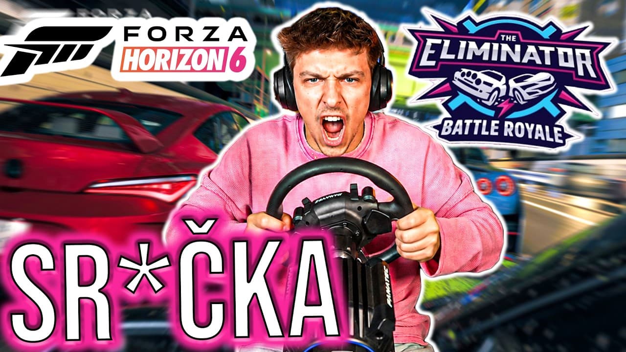 FORZA NA VOLANTU JE PEKLO! | FORZA HORIZON 6 ELIMINATOR