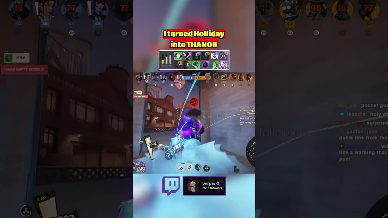 I turned Holliday into THANOS