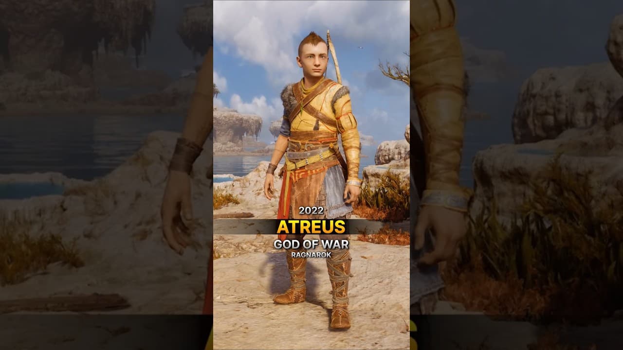 Atreus | God of War vs GoW: Ragnarok | Comparison