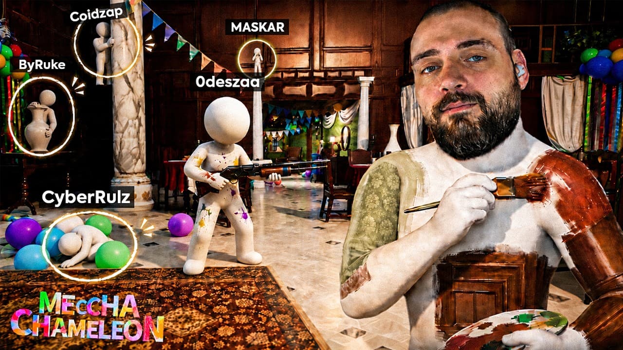 YENİ ÇIKAN EFSANE SAKLAMBAÇ OYUNU!! MECCHA CHAMELEON