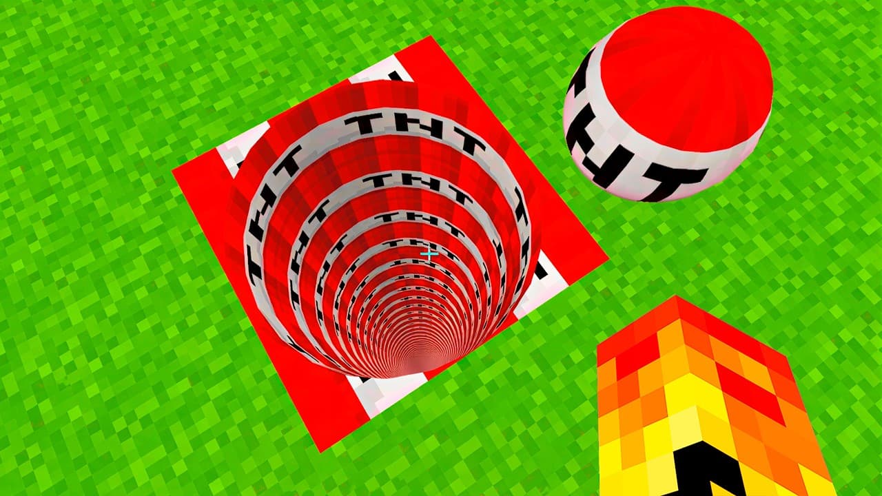 Testei 1.000.000 de TNTS de MOD FAMOSOS no Minecraft!