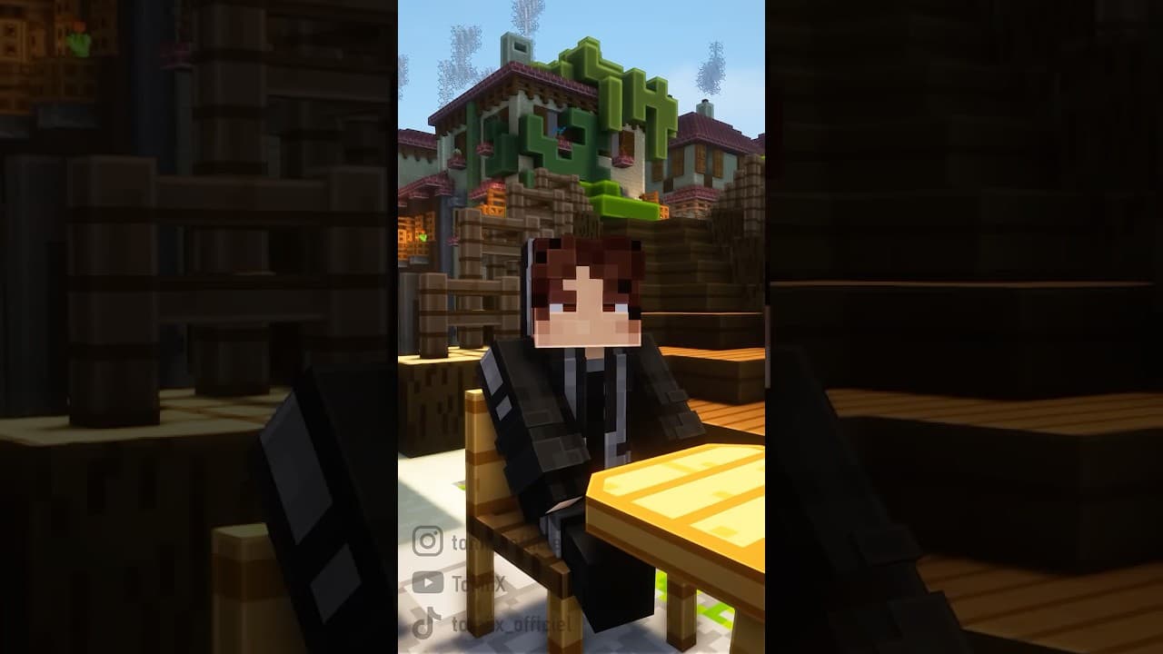 Je vais dans un endroit aléatoire sur Minecraft !