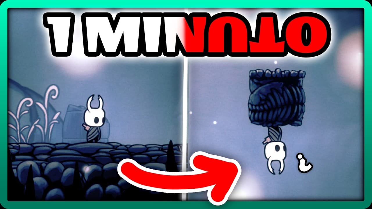 Hollow Knight, mas a GRAVIDADE MUDA a cada 1 minuto!